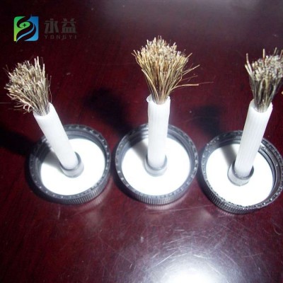 wholesale horse hair drill plastic tube with brush for cleaning